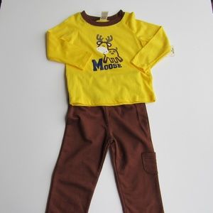 Infant Boys Fisher Price Yellow 2 Piece set 24 Mo.